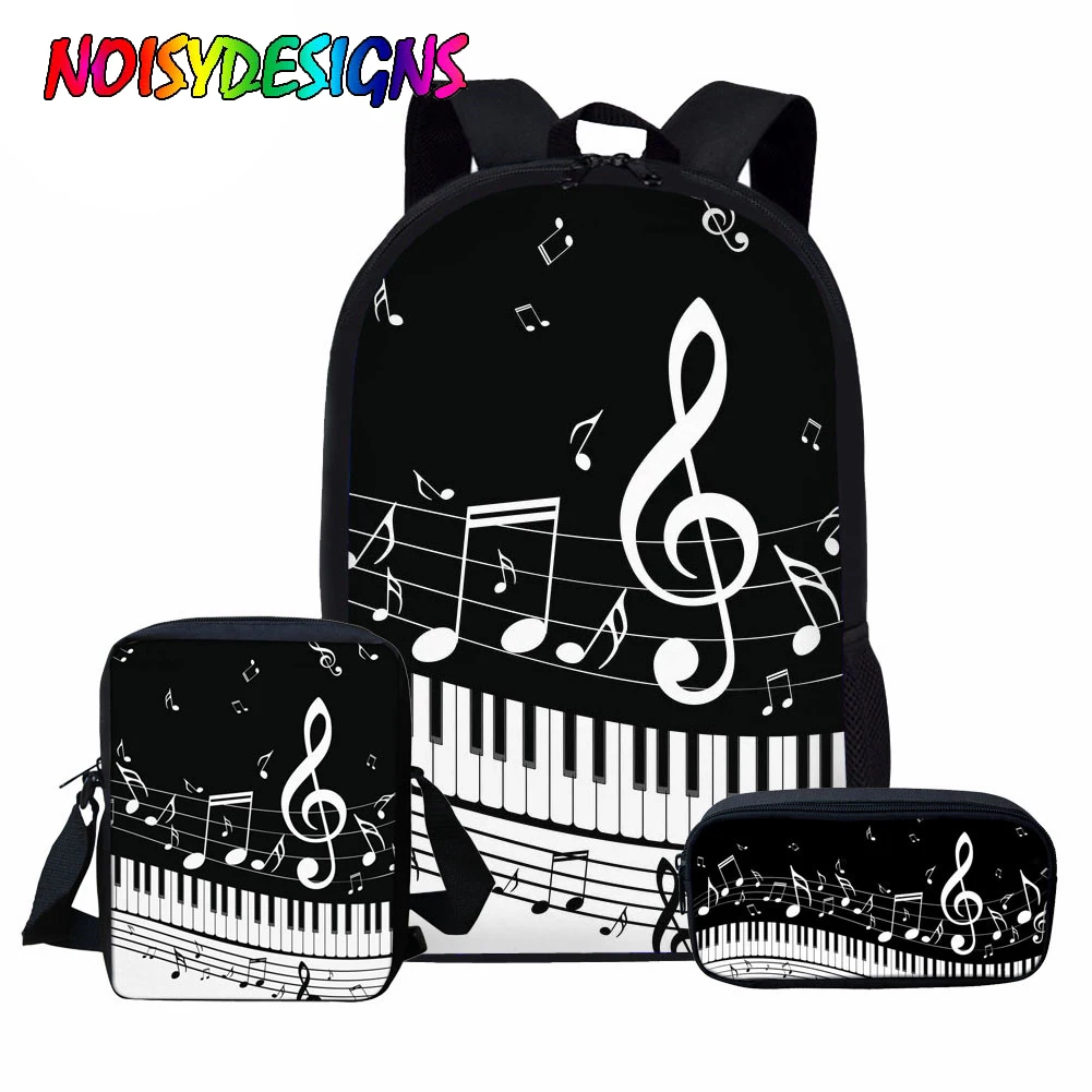 NOISYDESIGNS/детские школьные сумки для фортепиано девочек-подростков книг