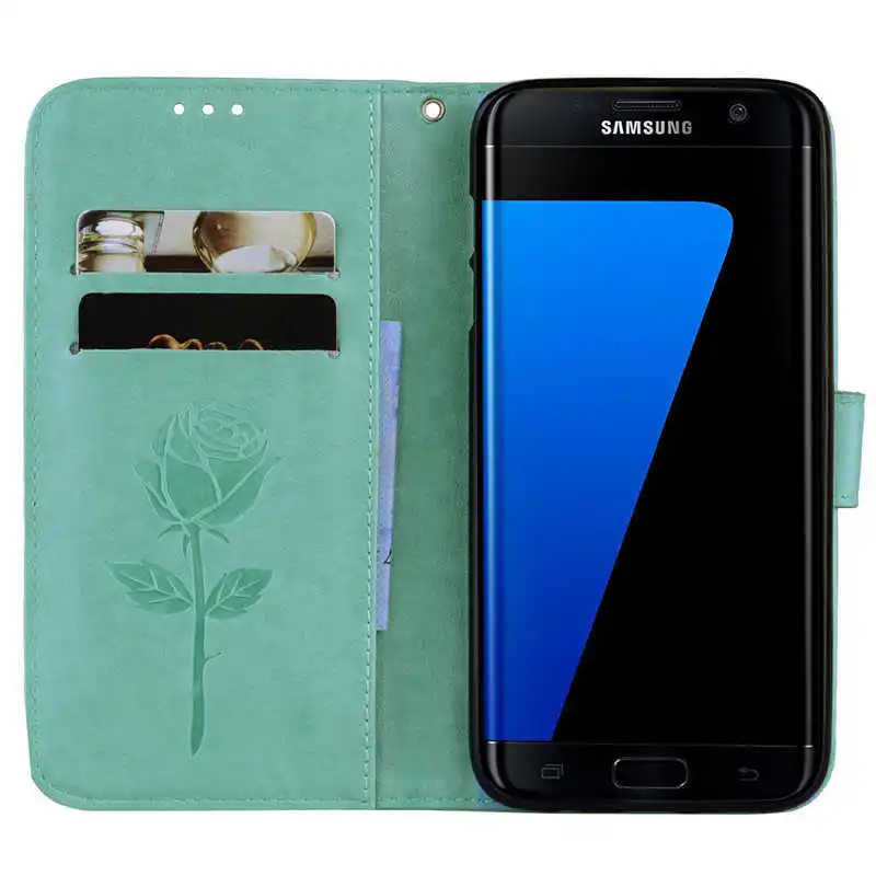 

For Coque Samsung S7 Edge Case Galaxy S7 Cover Leather Flip Case For Samsung Galaxy S7 Edge Etui Fundas Telefoon Hoesjes