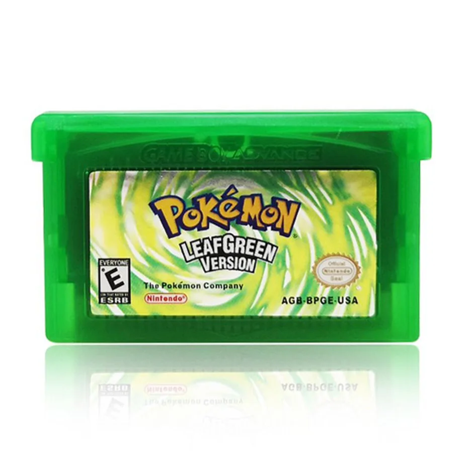 32 бит видео игровая консоль карты для Nintendo GBA Покемон серии с двойным остеклением