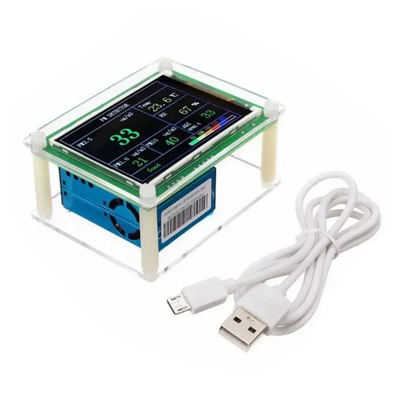

2.8\" TFT Screen Module High Sensitivity PM2.5 Air Quality Detector Dust Sensor