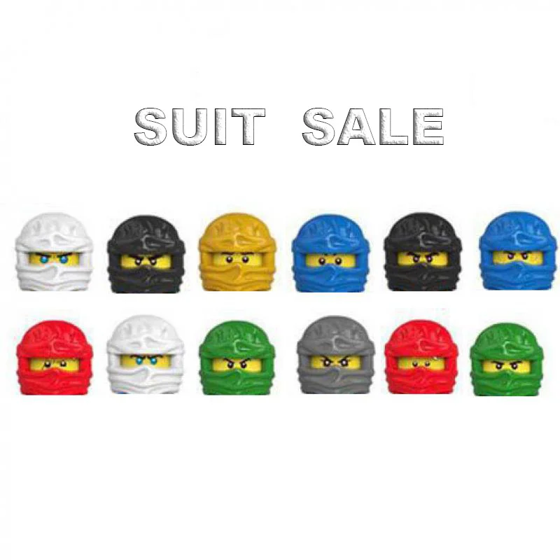 

12Pcs Ninja Series Mini Figures Bricks Building Blocks Diy Assembled Model Educational Toys Christmas Gifts for Kids
