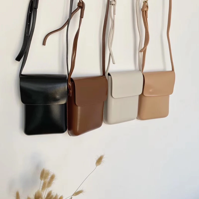 

Tamara Women Bags Ladies Shoulder Bag PU Leather Vintage Mini Crossbody Phone Bag Purse Korean Style Youth Chic Bag Whole Sale