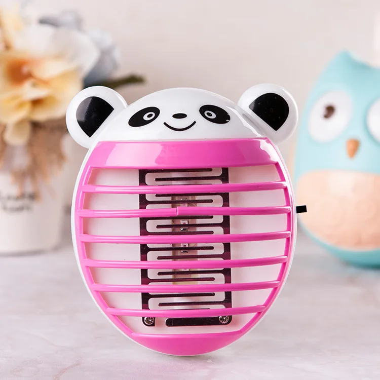 Милый Кот свинья панда Форма электрическая ловушка для комаров анти москитный