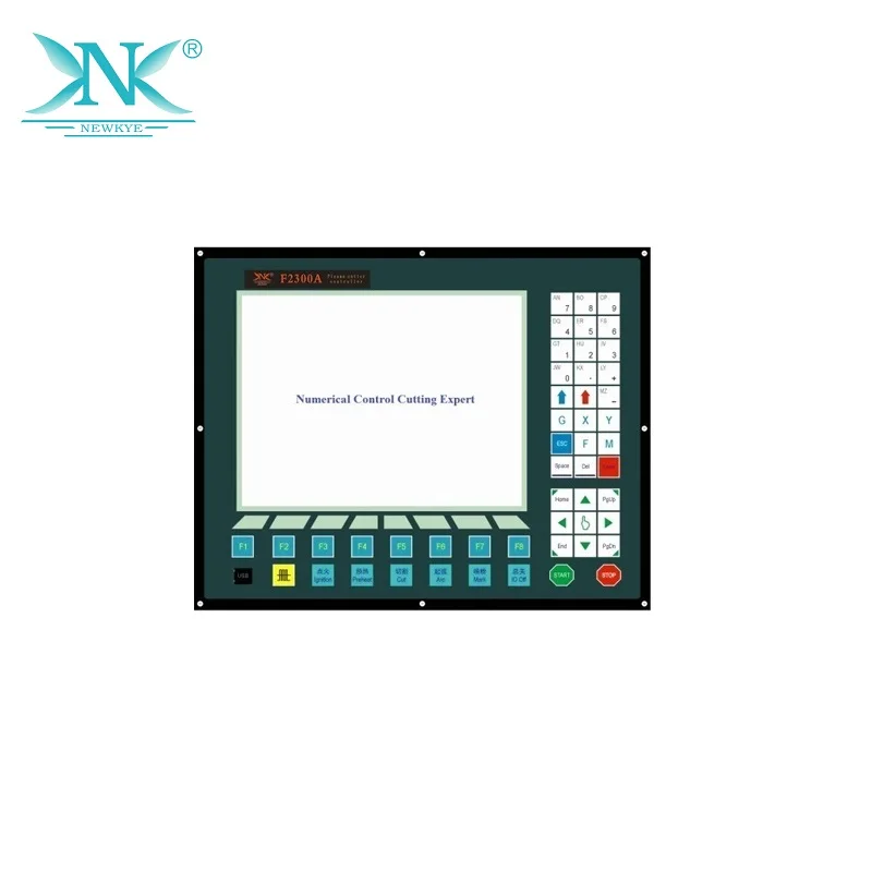 F2300A новая панель 2 оси CNC контроллер для плазменной резки точность пламенного