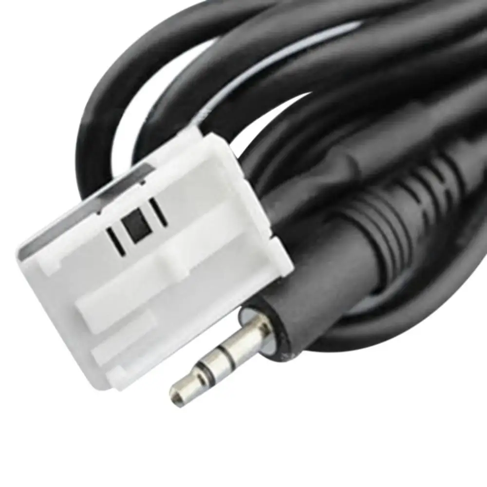 

Black 3.5MM Audio AUX IN Cable Line Adapter 12P BAI 1.5m Length.12P BAI audio auxiliary adapter wire