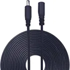 Удлинительный кабель постоянного тока 2,1 мм * 5,5 мм, кабель Fe-Male, белый, черный, 1 м, 2 м, 3 м, 5 м, 10 м, 12 В, Удлинительный провод питания для светодиодной ленты камеры видеонаблюдения