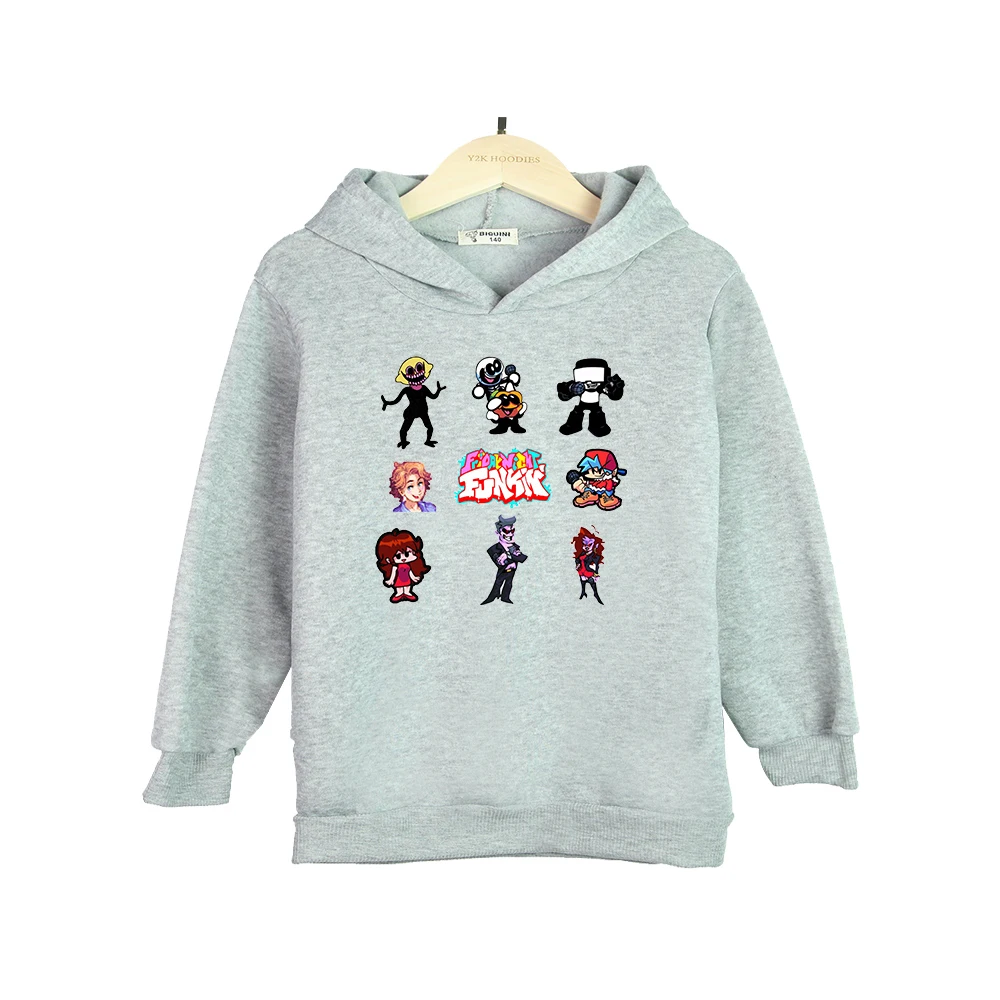 

Friday Night Funking Funny Pattern Pullover Hoodie Children Outerwear Harajuku Game Sweatshirt for Girls Kids Baby Boy Clothes