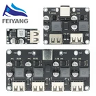 USB QC3.0 QC2.0 USB DC-DC понижающий преобразователь, понижающий модуль зарядки 6-32 в 9 в 12 В 24 В для быстрой зарядки печатной платы 5 В