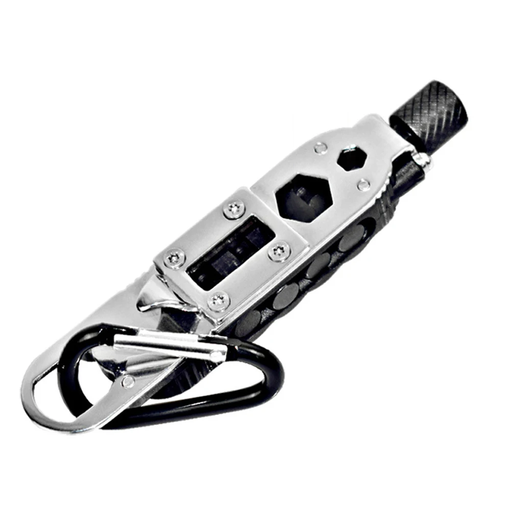 

Multifunctional Screwdriver Mini Tools Hot Sale Magic Portable Pocket Keychain Screwdriver With Slot Hex Screwdriver LED Light