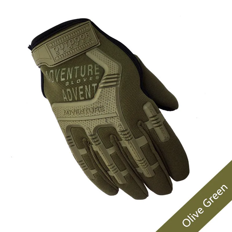 Army Combat Tactical Gloves Men Full Finger Camouflage Paintball Military Gloves SWAT Soldier Shoot Bicycle Mittens handschoenen