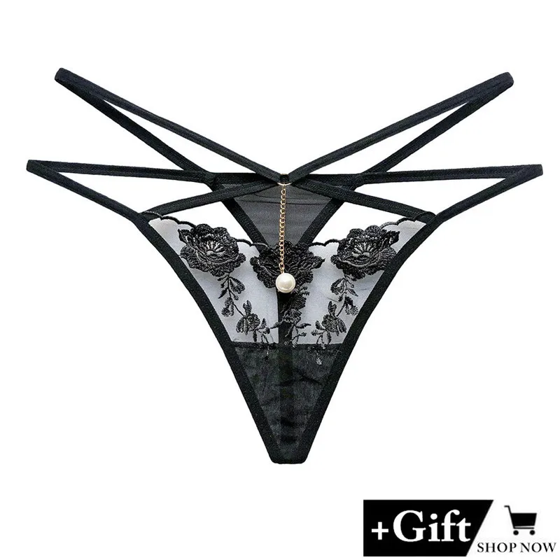 

Сексуальное эротическое нижнее белье, женские кружевные трусики-стринги, сексуальные подвесные трусики, женские стринги с вырезами, нижнее...