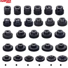 2шт 48DP 3,175 мм 13T 14T 15T 16T 17T 18T 19T 20T 21T 22T 23T 24T-30T 31T-41T Металлическая Шестерня двигателя стальная шестерня для 110 RC автомобиля