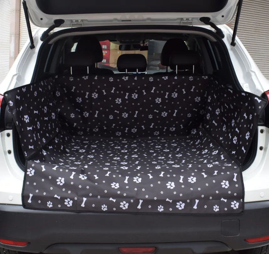 安い 犬と猫のためのピンクの車のシートカバー,トランク,車のトランク,マット,プロテクター