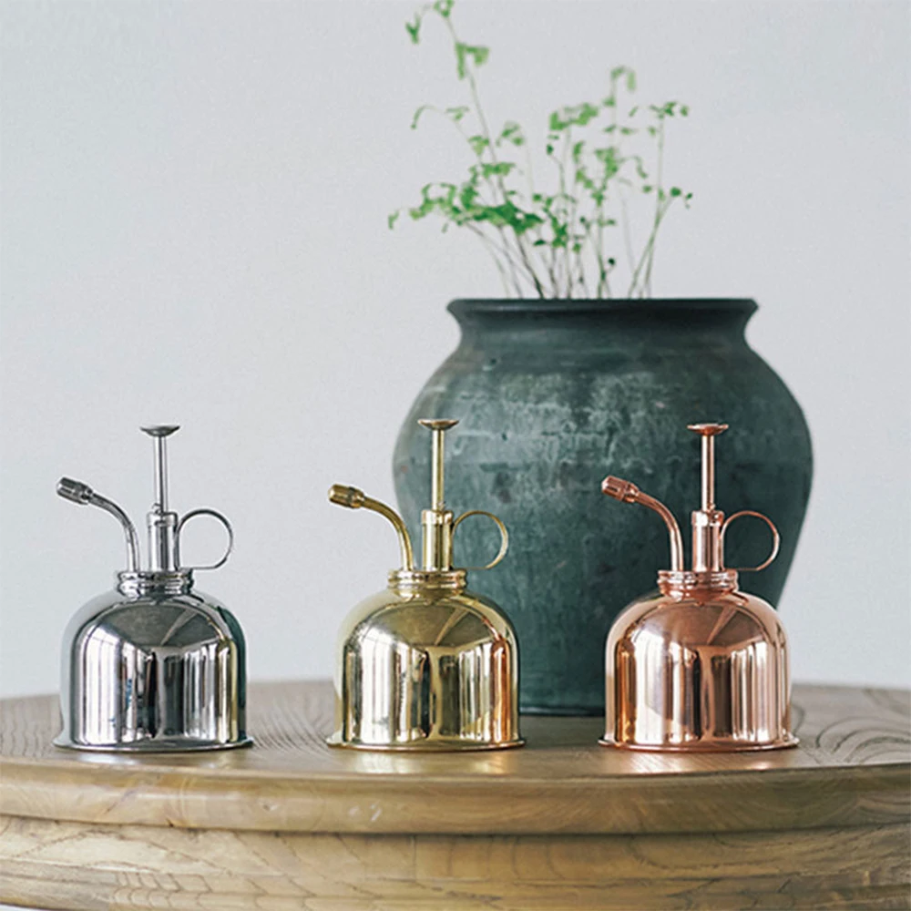 Медная мини банка для полива цветов 300 мл|Канистры воды| |