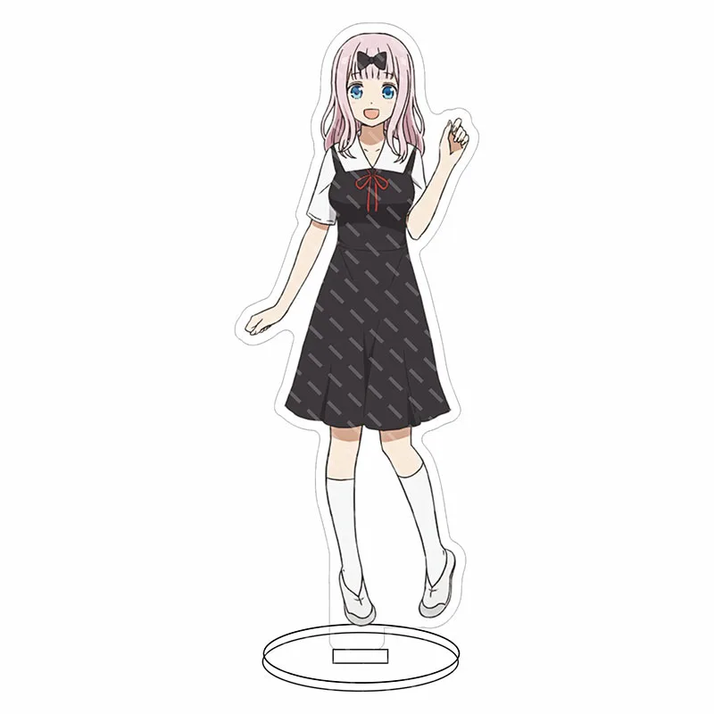 Аниме Kaguya-sama: Love Is War фигурка женских игрушек Fujiwara Chika экшн-фигурка украшение для