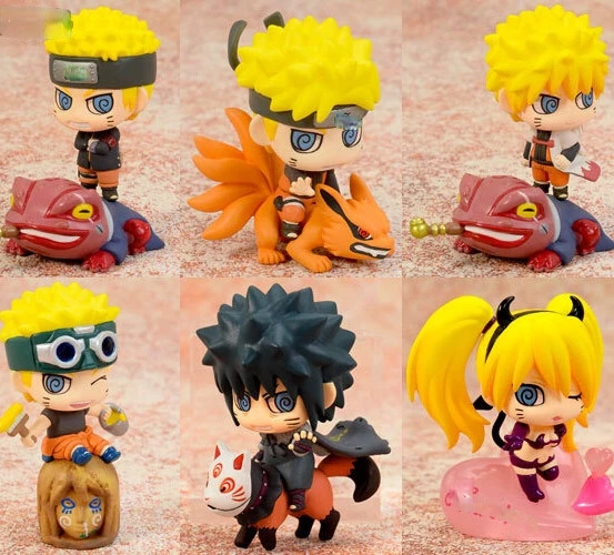 Фигурка Q version 6 шт./компл. 5 см экшн фигурка учи ха Сасу к е Учиха Мадара орочимару
