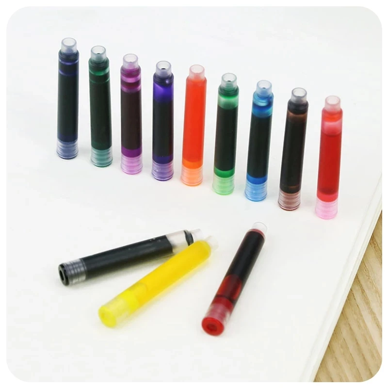 13 шт./компл. высокое качество 0 38 мм перьевая ручка сменный чернильный мешок