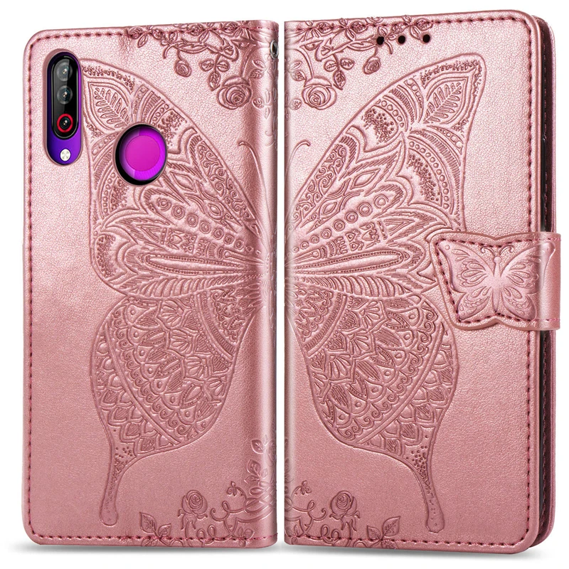 Роскошный чехол кошелек с 3D цветами и бабочками для LG K8 K10 2018 G7 G8 K20 K30 2019 K40 K50 Q7 Q8 Q60