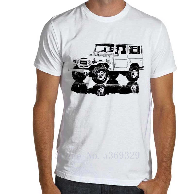 Новинка 2020 крутая модная футболка LAND CRUISER FJ40 футболки из мягкого хлопка яркие