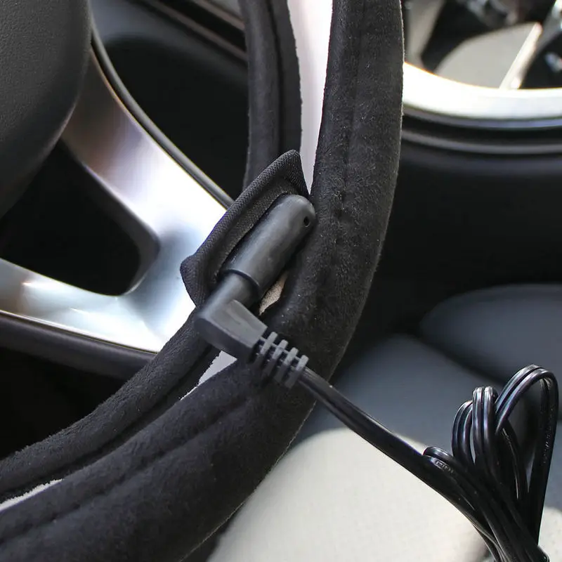 12V Car Heating Electric Cover Fur Steering Wheel Furry Automobile Parts Accessories | Автомобили и мотоциклы