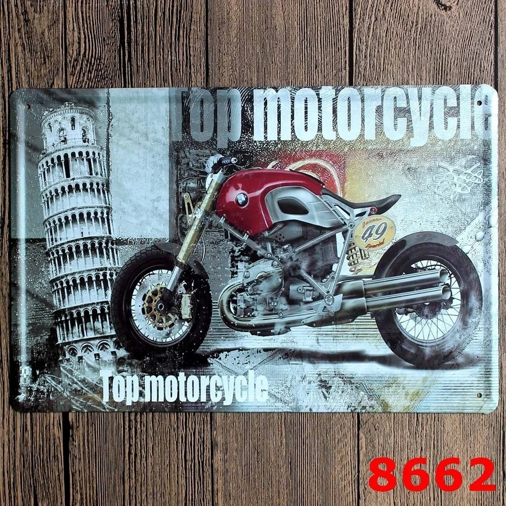 

Vintage Tin Signs Indian Motorcycle Plaque Art Wall Decor Iron Paintings Bar Shop Garage Decor 20*30 CM