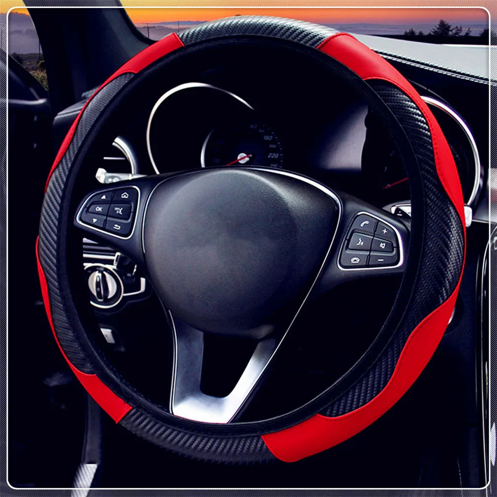 Рулевого колеса автомобиля чехол противоскользящий из искусственной кожи