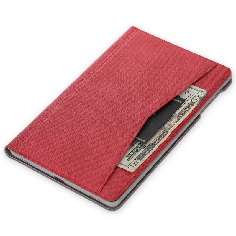 

Vintage PU Leather Front Stand Case For Samsung Galaxy Tab A 10.1 2019 SM-T510 SM-T515 Soft TPU Back Cover with Card Pocket