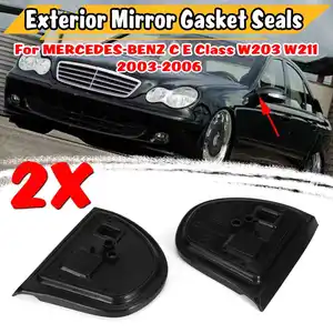 car exterior door mirror gasket side mirror gasket seals for mercedes for benz w203 w211 c e class 2003 2006 2038103716 20381069 free global shipping