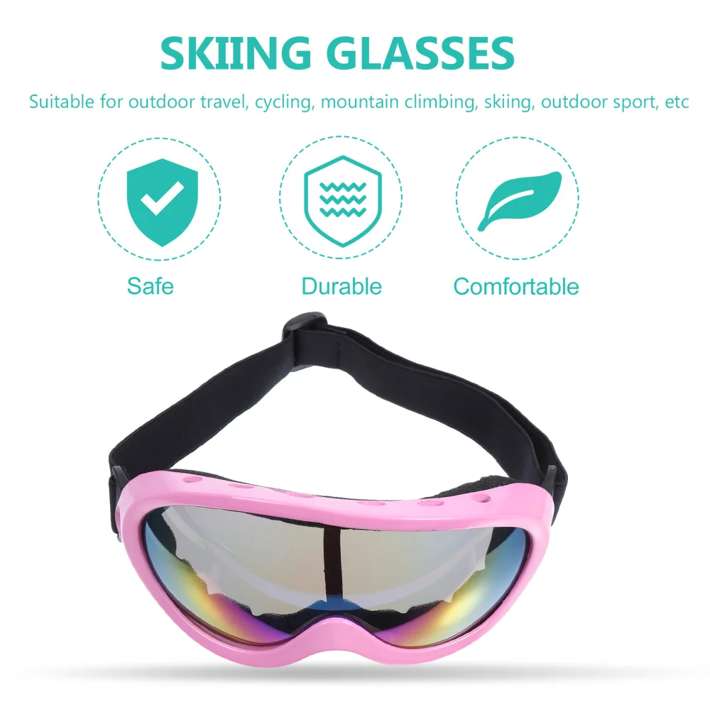 

1 Pair Outdoor Sports Goggles Portable Skiing Goggles Mountain Climbing Goggles