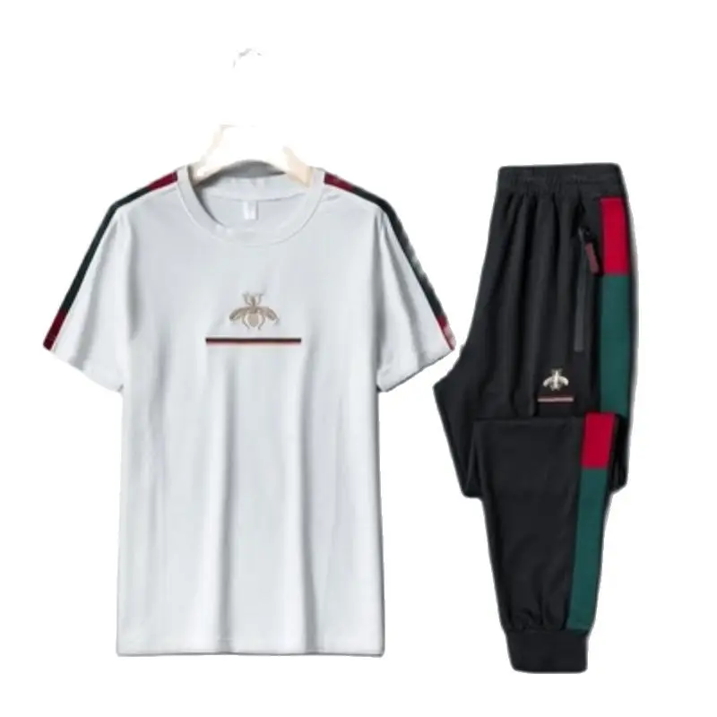 

SONDR 2021 Summer NEW men clothing shorts suit Sports t-shirt Embroidery M+6XL Casual men's sets
