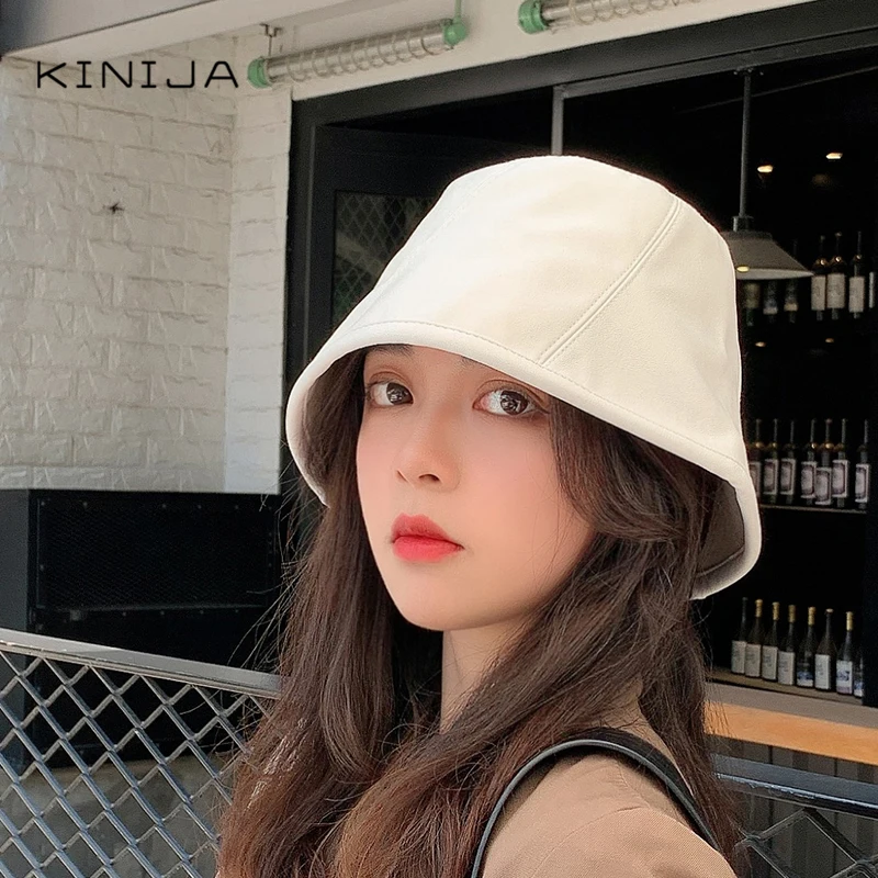 Осенняя ветрозащитная Панама унисекс для бассейна из искусственной кожи с