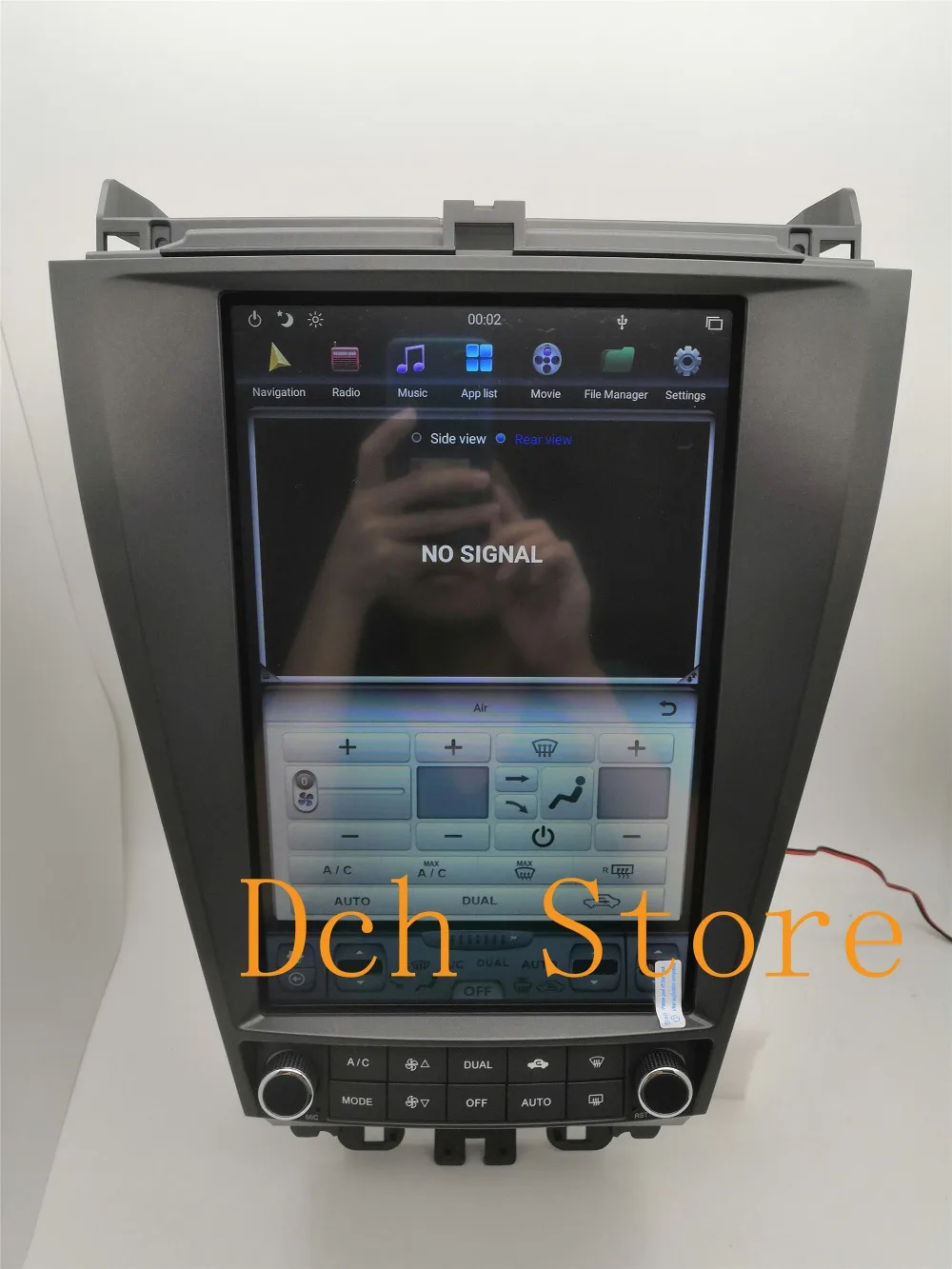 12,1 ''tesla стиль Android 8,1 автомобильный dvd-плеер gps для HONDA ACCORD 7 семь 2003-2007 px6 carplay радио naivgation стерео ips