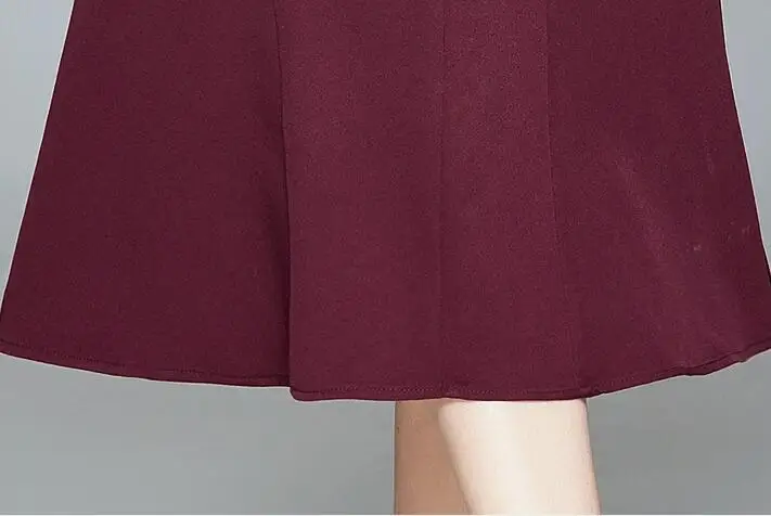 

New 2021 Spring Women Vintage French Peter Pan Collar Party Dress Elegant Long Midi Mermaid Robe Femme