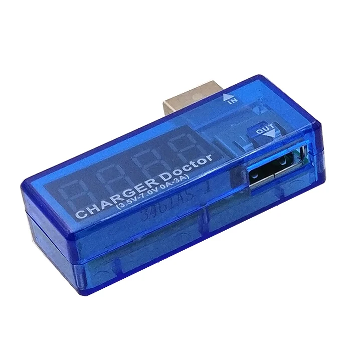 Цифровой USB Мобильный зарядный ток тестер напряжения метр мини USB зарядное устройство Доктор Вольтметр Амперметр светодиодный дисплей