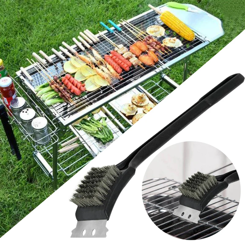 

Size:21x7.3CM(Approximately) Bbq Sauce Brush Barbecue Weber Grill Accessories Cleaning Tool Supply Bbq Cleaning Brush Kitchen