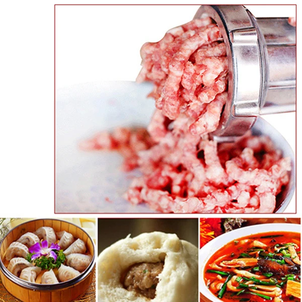 Горячая продажа сверхмощный ручной Crank Мясо мясорубка аппарат для измельчения