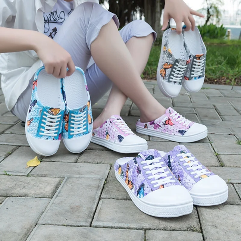 Шлепанцы Cungel женские сетчатые для дома и пляжа обувь медсестры сандалии