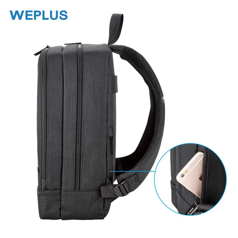 Рюкзак WEPLUS для мужчин многофункциональный водонепроницаемый с отделением