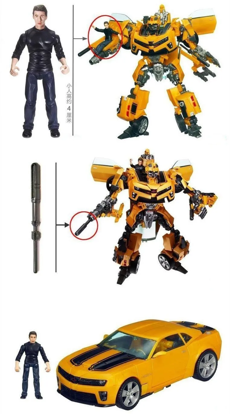 Трансформация Робот человека Alliance Bumblebee And Sam Фигурки игрушки для классические игрушки из аниме Рисунок мультфильм мальчик игрушка