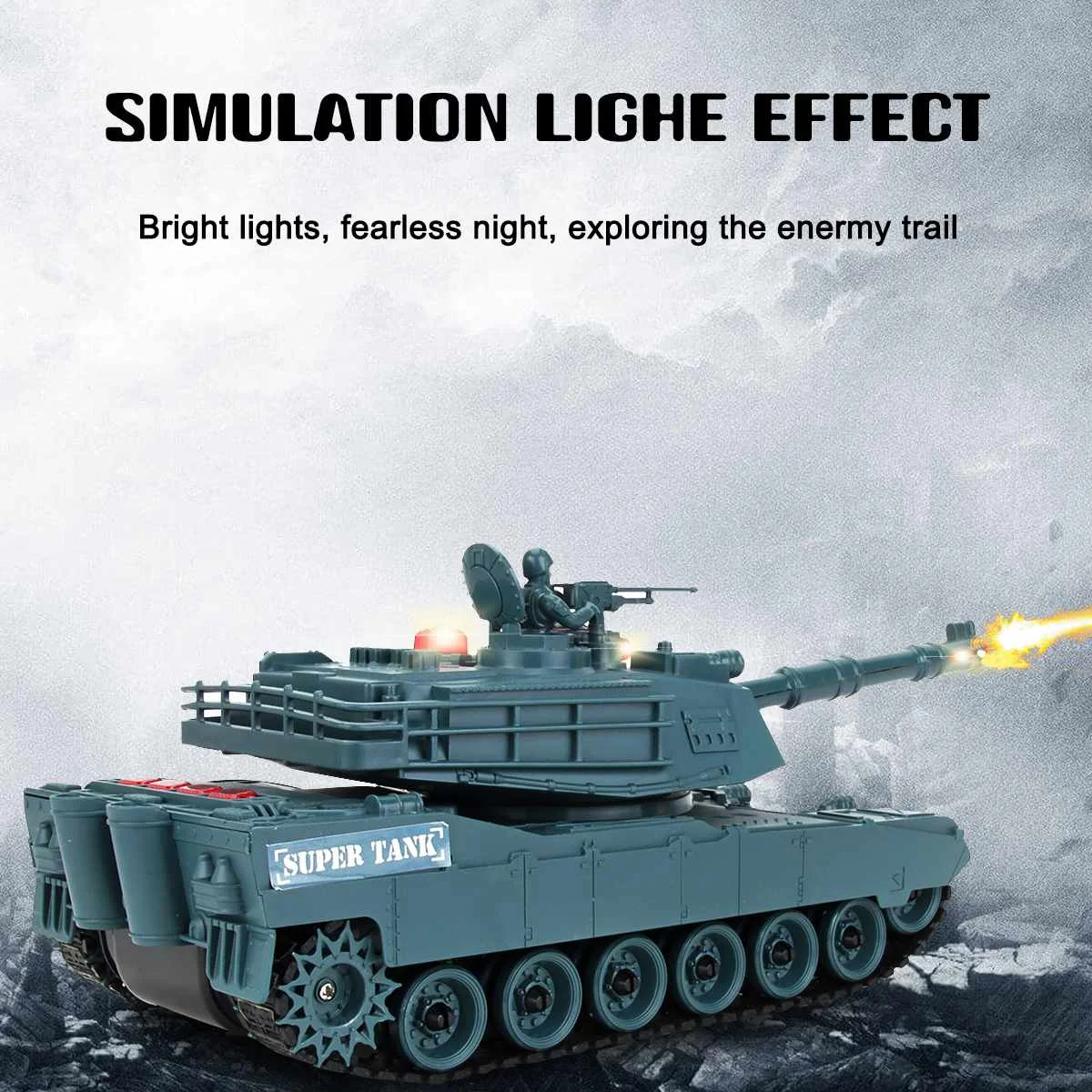 

33CM 1:12 Super RC tank RC Cars and Trucks Charger Battle launch Remote Control vehicle Hobby boy toys for kids children gifts
