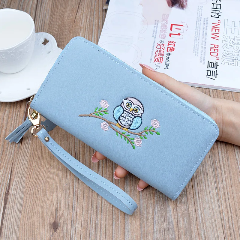 

2021 New Model Large Capacity Ladies Wallet Long Wallet Japanese and Korean Sweet Fashion Mobile Phone Small Bag Clutch Bag Ins