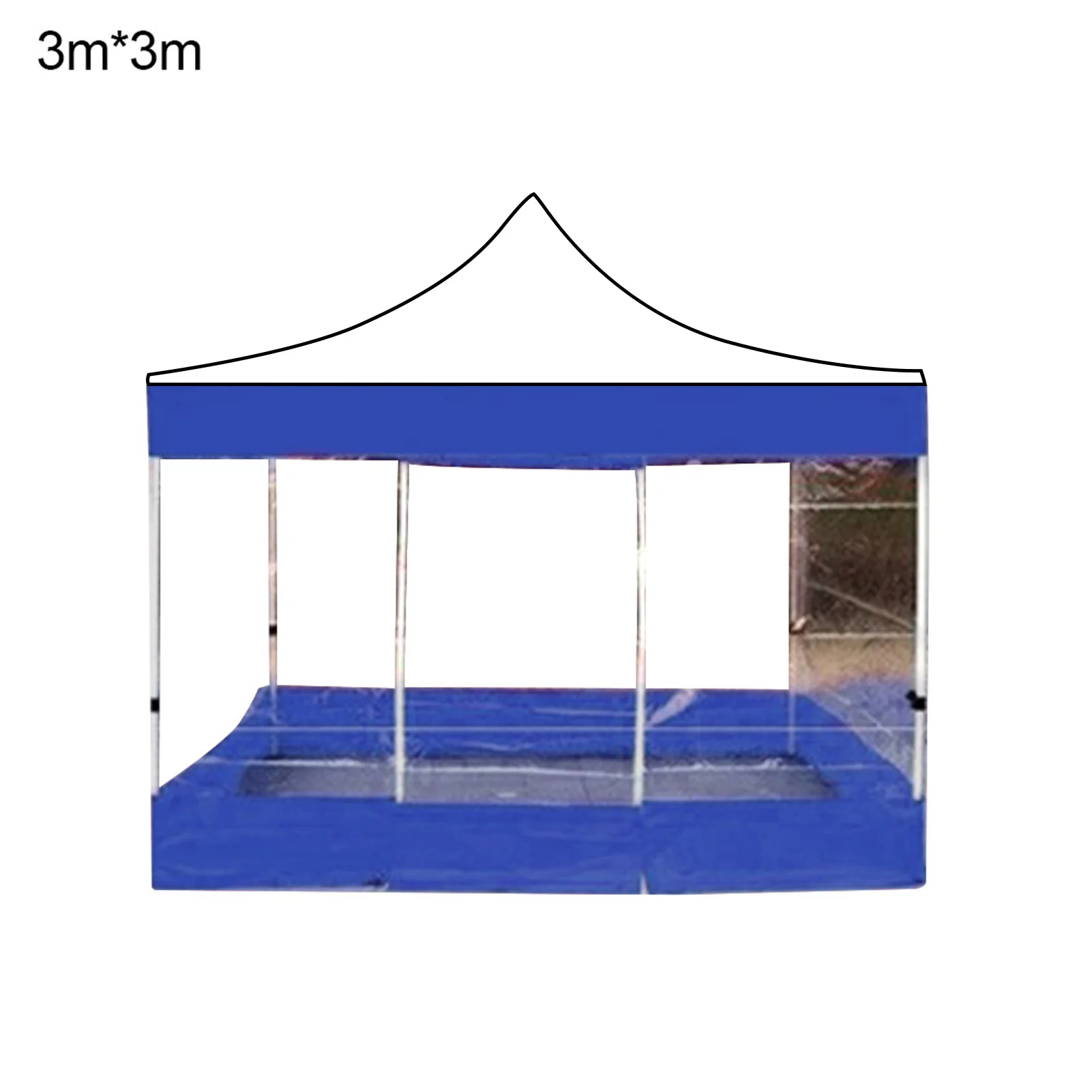 

Instant Canopy Wall Panel Clear Rainproof Shelter Tent Shading Fence For Tents Outdoor