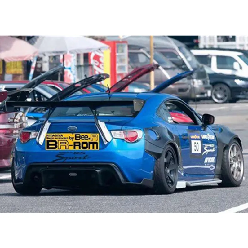 Стайлинг автомобиля углеродное волокно черный материал G Style GT 86 BRZ спойлер на