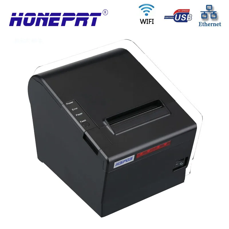 

80mm Thermal Cloud Printer 250 mm/s Pos Receipt Printer Kitchen Bill Printing GPRS BT Printer ESC/POS HS-835