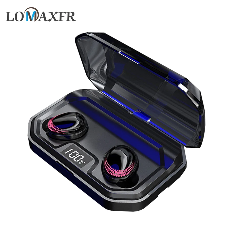 TWS наушники с поддержкой Bluetooth и зарядным футляром|Наушники гарнитуры| |