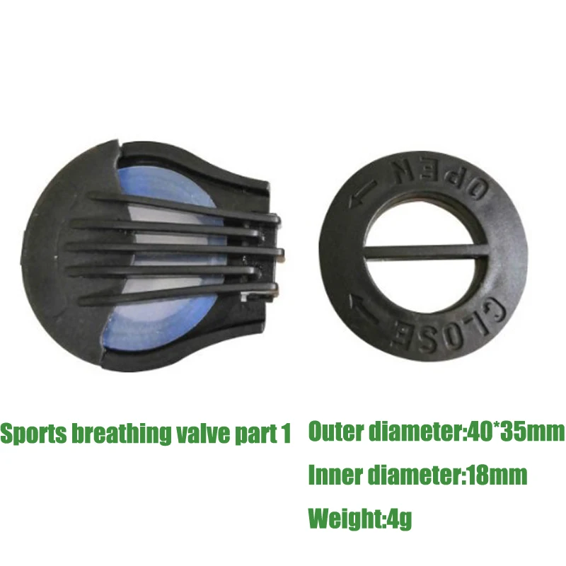 Nukrier 50 шт. противопылезащитная маска клапаны с прокладкой для мужчин и женщин