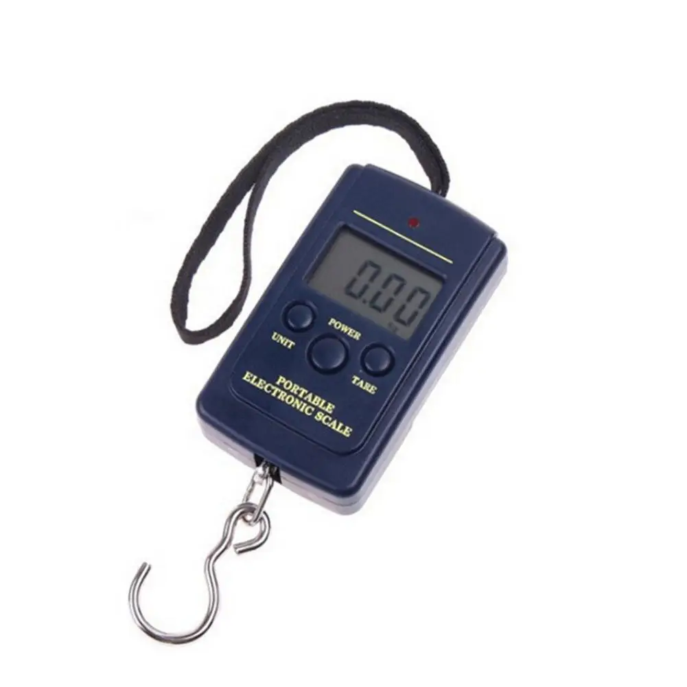 

Mini 40kg x 10g Digital Scale Portable Electric Scale for Household Hanging Fishing Luggage Pocket Weight Balance Steelyard