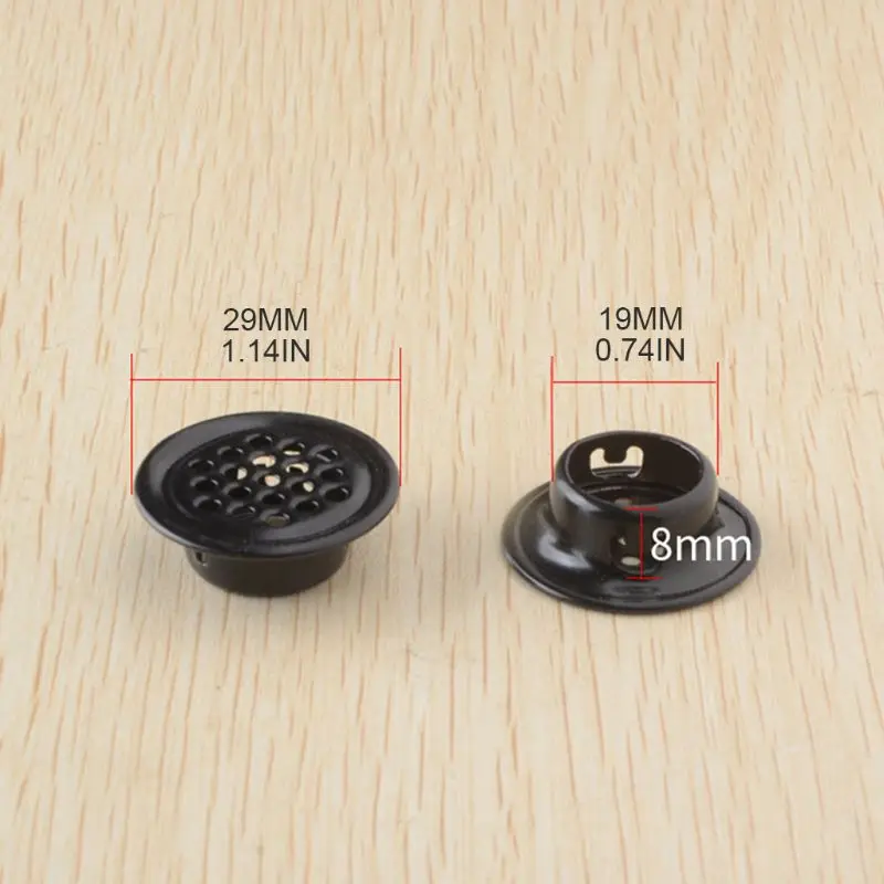 

Wardrobe Cabinet Mesh Hole Stainless Steel Louver Air Vent Ventilation Cover Set Dropshipping