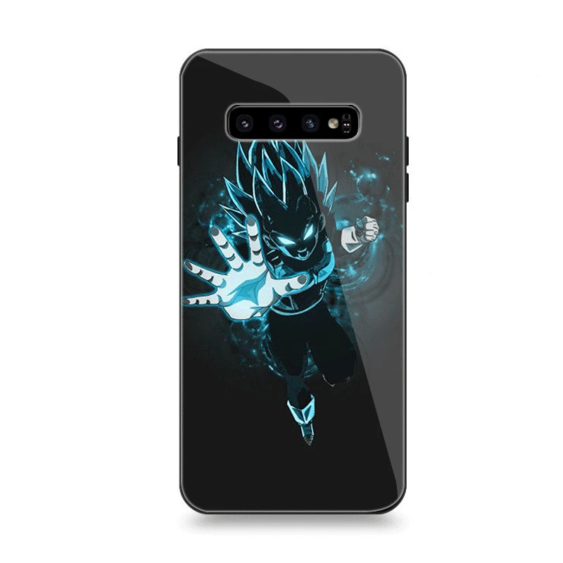 Чехол для телефона Стекло samsung A10 A20 A30 A40 A50 A60 A70 S7 край S8 S9 S10 плюс Dragon Ball Z DBZ Goku |