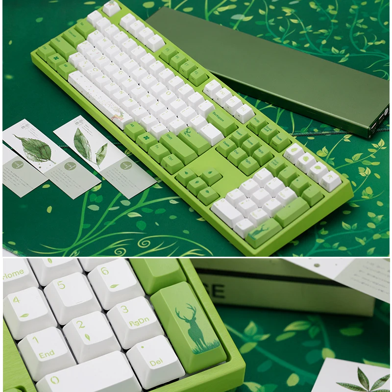Varmilo MIYAPRO 68key Forest Elf Mechanical Keyboard Wired Bluetooth Cherry Red Axis Office E-Sports Game Programmer Keyboard